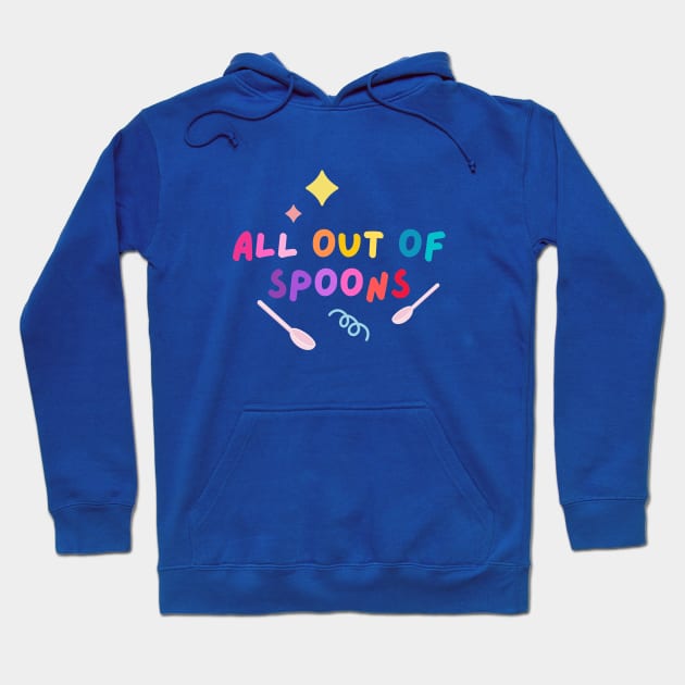 All out of spoons Hoodie by applebubble